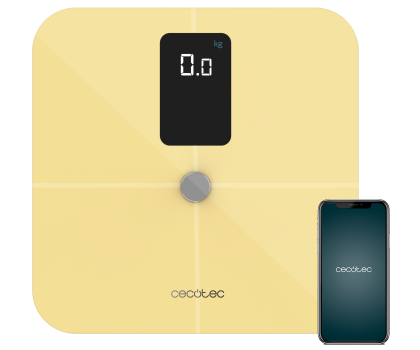 Waga łazienkowa CECOTEC Surface Precision 10400 Smart Healthy Vision Yellow